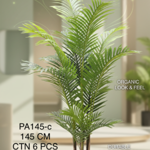 145 CM Artificial Areca Palm Tree - Realistic Indoor & Outdoor Decor