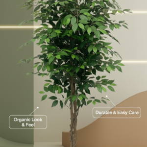 130cm Realistic Artificial Areca Palm Tree with Pot - Indoor/Outdoor Faux Plant